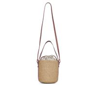 Chloé - Petit sac panier Woody - Femme - Sacs - Beige - Taille: ONE Size