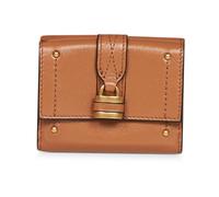 Chloé - Portefeuille Mini Paddington Tri-fold - Femme - Accessoires - Brun - Taille: ONE Size