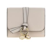 Chloé - Portefeuille Tri-Fold Alphabet Petit Modèle - Femme - Accessoires - Gris - Taille: ONE Size