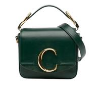 Chloé Pre-owned - Pre-owned C Satchel - Femme - Pre-owned - Vert - Taille: ONE Size