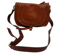 Chloé Pre-owned - Pre-owned Cuir sacs-ports-paule - Femme - Pre-owned - Brun - Taille: ONE Size