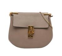 Chloé Pre-owned - Pre-owned Cuir sacs-ports-paule - Femme - Pre-owned - Brun - Taille: ONE Size