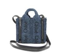 Chloé Pre-owned - Pre-owned Denim sacs-main - Femme - Pre-owned - Bleu - Taille: ONE Size