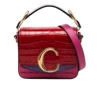 Chloé Pre-owned - Pre-owned Mini C Satchel - Femme - Pre-owned - Rose - Taille: ONE Size