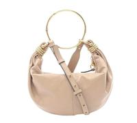 Chloé Pre-owned - Sac à main porté épaule Pre-owned en cuir Bracelet Hobo Petit modèle - Femme - Pre-owned - Beige - Taille: ONE Size