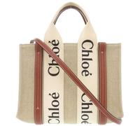Chloé Pre-owned - Sac cabas en coton Pre-owned - Femme - Pre-owned - Beige - Taille: ONE Size