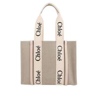 Chloé Pre-owned - Sac cabas en lin Pre-owned - Femme - Pre-owned - Beige - Taille: ONE Size