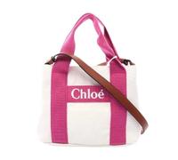 Chloé Pre-owned - Sac cabas en toile Pre-owned - Femme - Pre-owned - Blanc - Taille: ONE Size