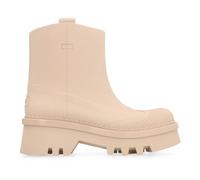 Chloé - Raina Rubber Rain Bottes - Femme - Chaussures - Beige - Taille: 35 EU