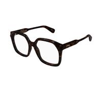 Chloé - Retro Square Optical Frame - Femme - Accessoires - Brun - Taille: 53 MM