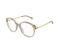 Chloé - Round Eyeglasses - Femme - Accessoires - Brun - Taille: 54 MM