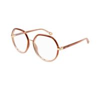 Chloé - Round Lunettes - unisex - Accessoires - Brun - Taille: 54 MM