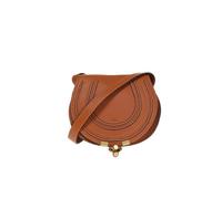 Chloé - Sac à bandoulière Marcie Small - Femme - Sacs - Brun - Taille: ONE Size