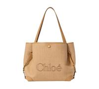 Chloé - Sac Cabas Double Clover - Femme - Sacs - Brun - Taille: ONE Size
