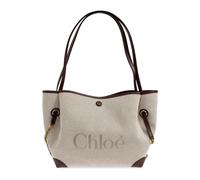 Chloé - Sac cabas double Clover - Femme - Sacs - Gris - Taille: ONE Size