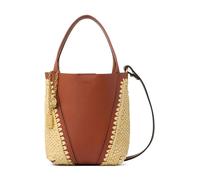 Chloé - Sac fourre-tout Marcie en raffia - Femme - Sacs - Brun - Taille: ONE Size