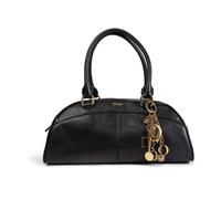 Chloé - Sac porté main zippé Bowling - Femme - Sacs - Noir - Taille: ONE Size