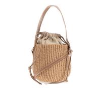 Chloé - Sac seau mini Woody - Femme - Sacs - Beige - Taille: ONE Size