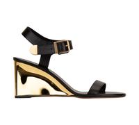 Chloé - Sandales à Talons Hauts - Femme - Chaussures - Noir - Taille: 38 EU