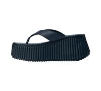 Chloé - Sandales compensées Nama - Femme - Chaussures - Noir - Taille: 40 EU