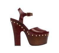 Chloé - Sandales H26 - Femme - Chaussures - Rouge - Taille: 38 EU
