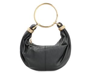 Chloé - Small Bracelet Hobo Bag - Femme - Sacs - Noir - Taille: ONE Size