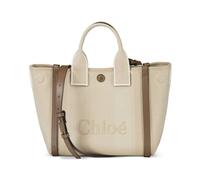 Chloé - Small Carry tote bag - Femme - Sacs - Beige - Taille: ONE Size