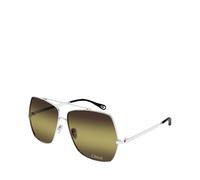Chloé, Femme, Accessoires, Gris, Taille: 62 MM Lunettes de soleil