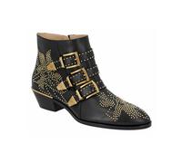 Chloé - Susanna Short Boot - Femme - Chaussures - Noir - Taille: 36 EU