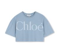 Chloe - Tee-shirt Manches Courtes - Bleu Grise - Fille - 12 Ans