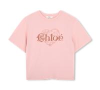 Chloe - Tee-shirt Manches Courtes - Dirty Pink - Fille - 4 Ans