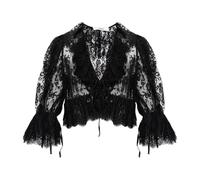 Chloé - Top en dentelle - Femme - Blouses et Chemises - Noir - Taille: 36 FR
