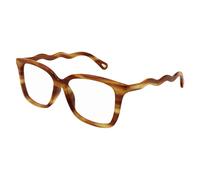 Chloé, unisex, Accessoires, Brun, Taille: 52 MM Rectangle Eyeglasses