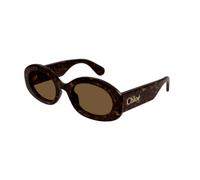 Chloé, unisex, Accessoires, Brun, Taille: ONE Size Ch0258S Oval Lunettes de soleil