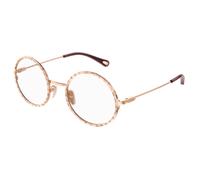 Chloé, unisex, Accessoires, Jaune, Taille: 50 MM Ch0232O Round Frame