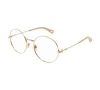 Chloé, unisex, Accessoires, Jaune, Taille: 53 MM Round Optical Frame
