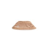 Chloé - Visor en paille - Femme - Accessoires - Beige - Taille: ONE Size