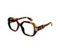 Chloé - West Square Frame - unisex - Accessoires - Brun - Taille: 53 MM