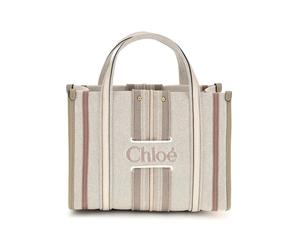 Chloé - Woody Loop Tote - Femme - Sacs - Beige - Taille: ONE Size
