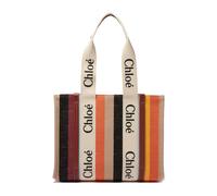 Chloé - Woody Medium Tote Bag - Femme - Sacs - Multicolore - Taille: ONE Size