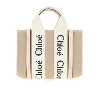 Chloé - Woody Mini Tote - Femme - Sacs - Beige - Taille: ONE Size