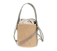 Chloé - Woody Small Shoulder Bag - Femme - Sacs - Beige - Taille: ONE Size