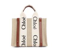 Chloé - Woody Small Tote - Femme - Sacs - Beige - Taille: ONE Size