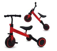CHLOENCE - Tricycle Enfants Evolution 3 En 1, Vélo 1-5 Ans, Guidon Réglable, Direction Confortable, Siège Réglable, Cadeau Enfants, Balance Bike, Vélo Sans Pédales
