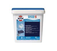 HTH Galet MAXITAB ACTION 6 – 250 g bi-couche Spécial Liner – 5 kg