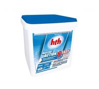 Chlore 6 actions en galets spécial liner Maxitab Action 6 Choco 5 kg - HTH