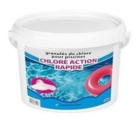 Chlore choc - BSI - Dissolution rapide - Désinfection de l'eau - Spécial bactéries - Idéal pour piscine et spa - Granulé - 5kg