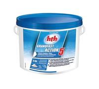 HTH Granufast Action 5 - Chlore stabilisé Granulés 5kg