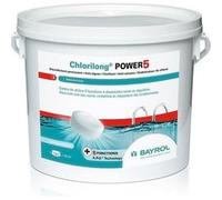 Chlore lent 5 fonctions galet 5kg Bayrol chlorilong power 5 G