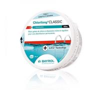 Chlore lent Bayrol Chlorilong Classic Bloc de 500 g Traitement de l'eau